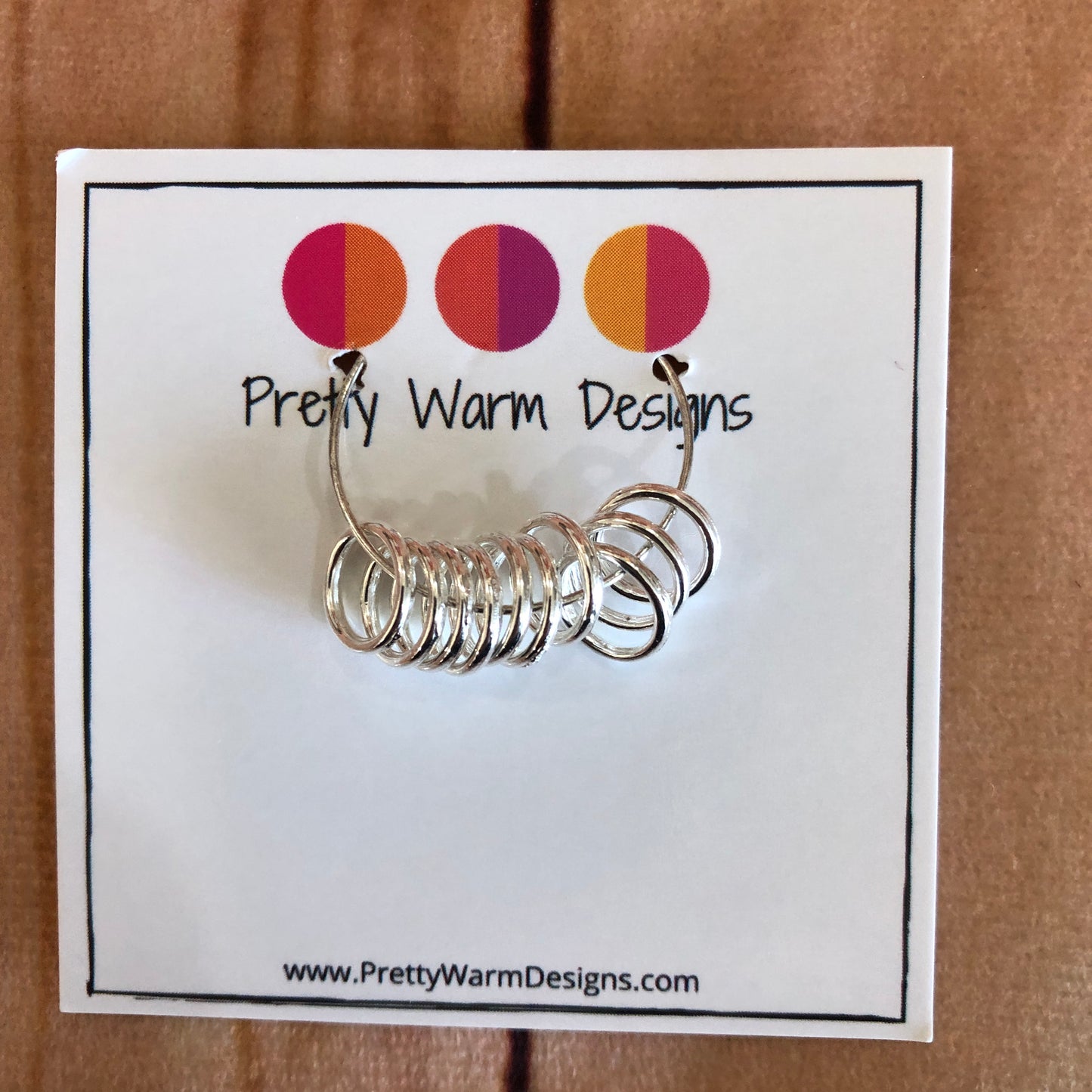 Pretty Warm Stitch Markers