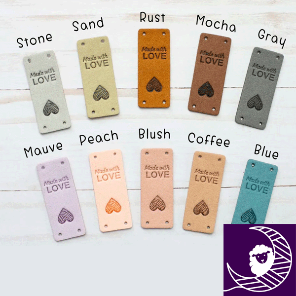 Fox & Pine Made with Love Tags