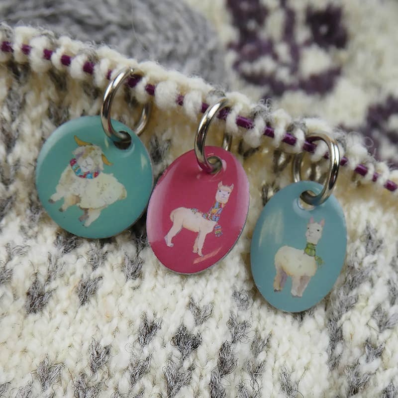 Emma Ball Knitting Stitch Markers