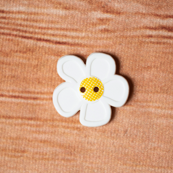 Dill Buttons Bold Flowers