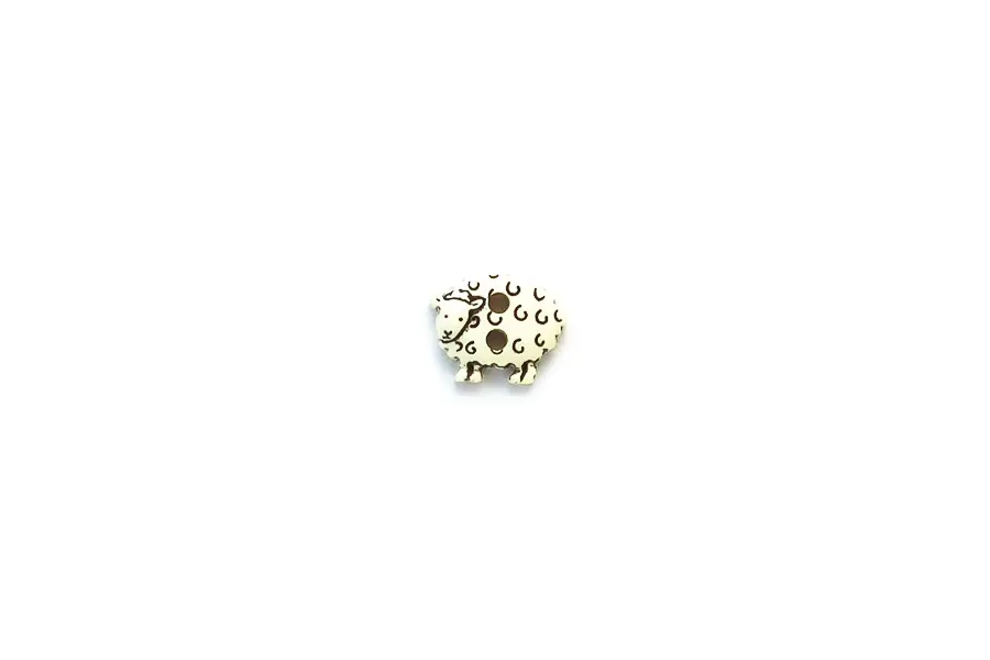 Buttons Natural Lamb Sheep