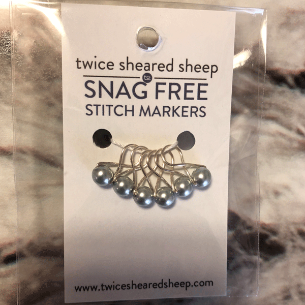 Twice Sheared Sheep Snag Free Infinity Stitch Markers