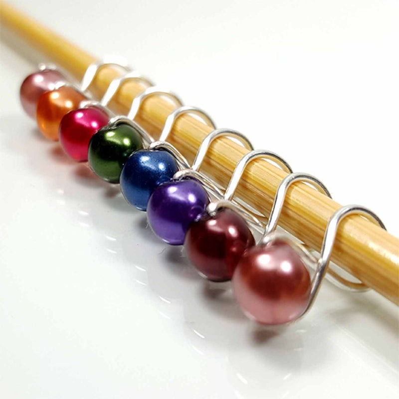 Twice Sheared Sheep Infinity Stitch Markers