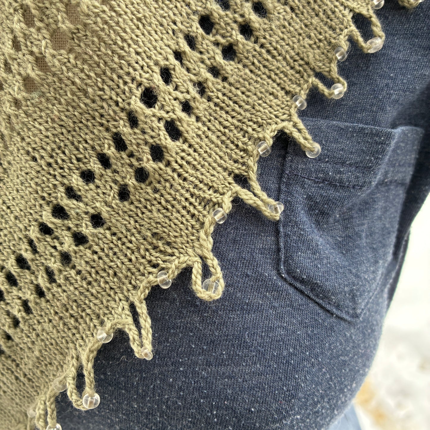 Sample - Sage Shawlette