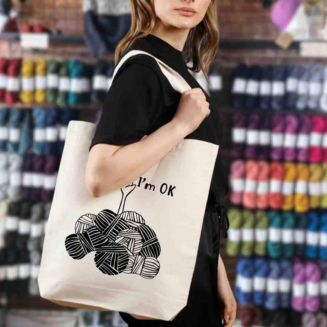 I'm OK Canvas Bag