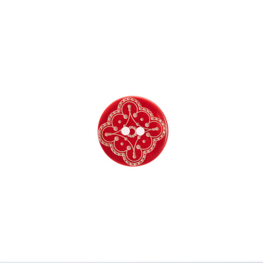 JHB Buttons Lace Square Shell Round