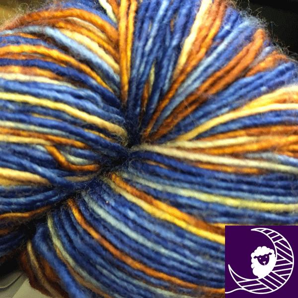 Unplanned Peacock Kinky Sock