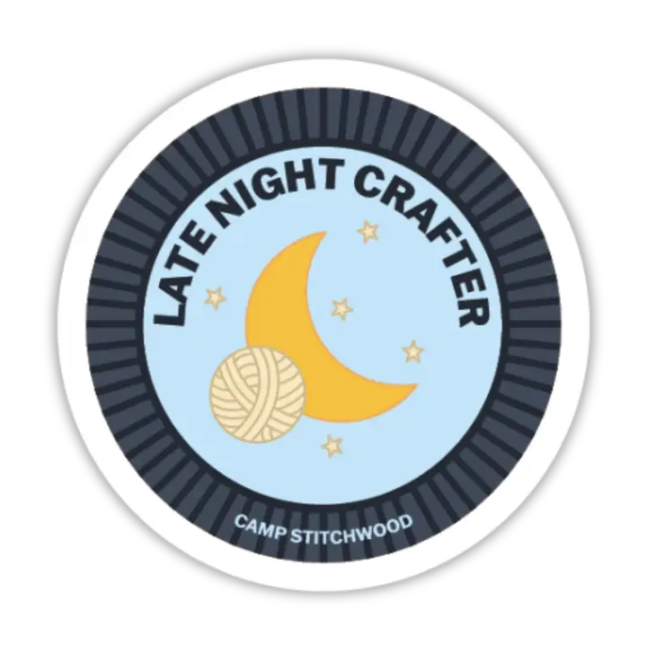 Camp Stitchwood Merit Badge Stickers