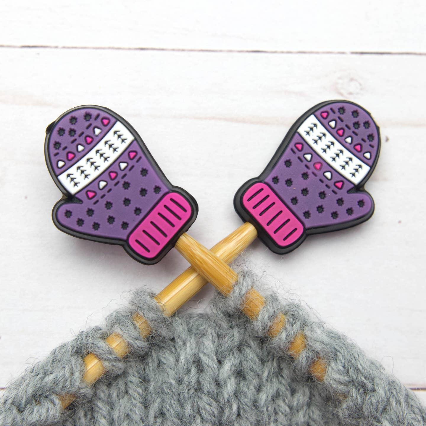 Fox & Pine Stitch Stoppers