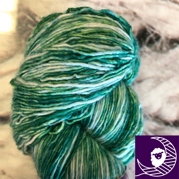 Unplanned Peacock Kinky Sock