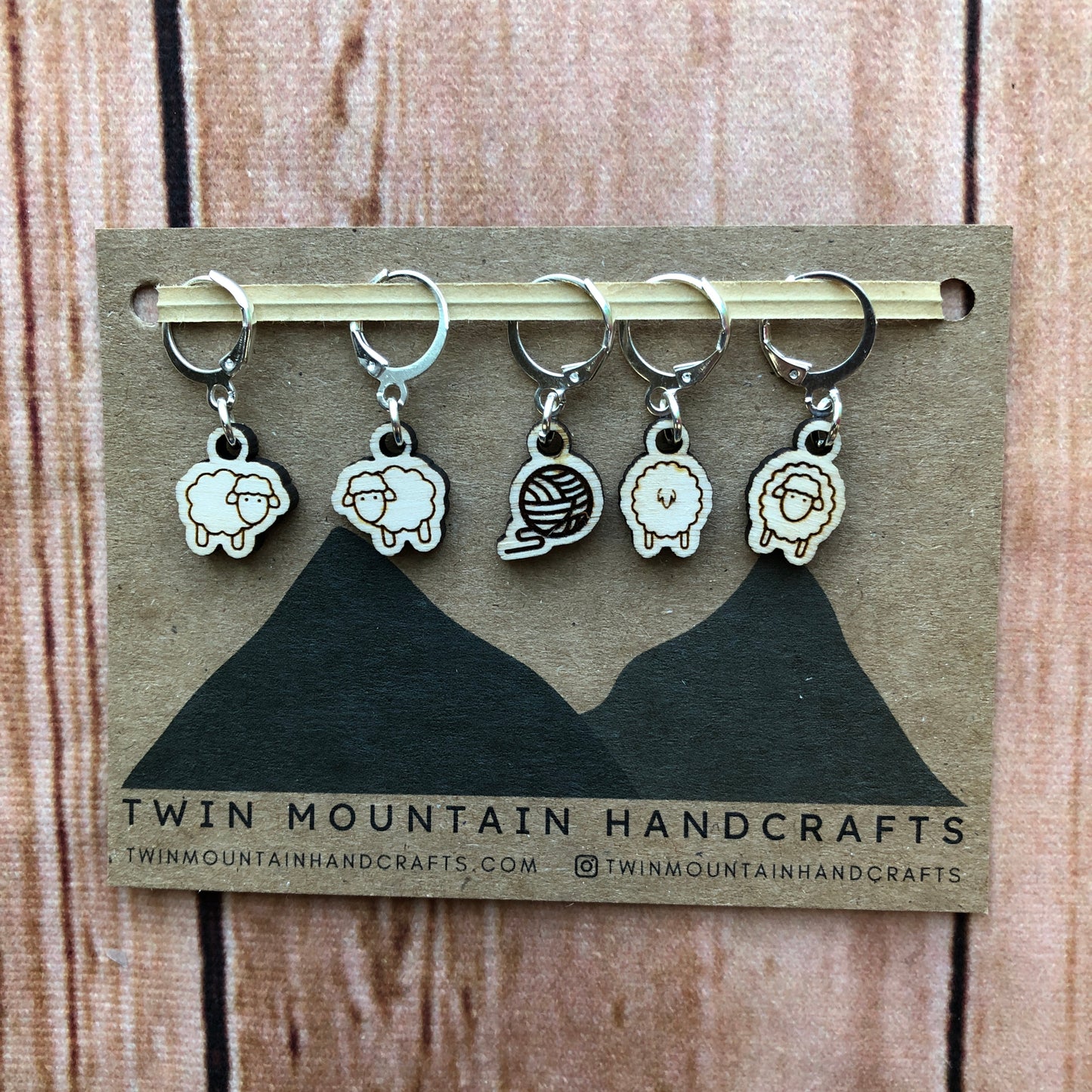 Sides of a Sheep Stitch Markers