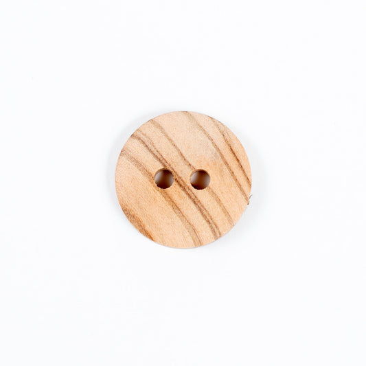 Togl Buttons Natural Olive Wood Round