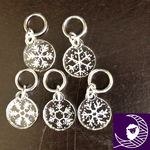 TMH Snowflake Stitch Markers