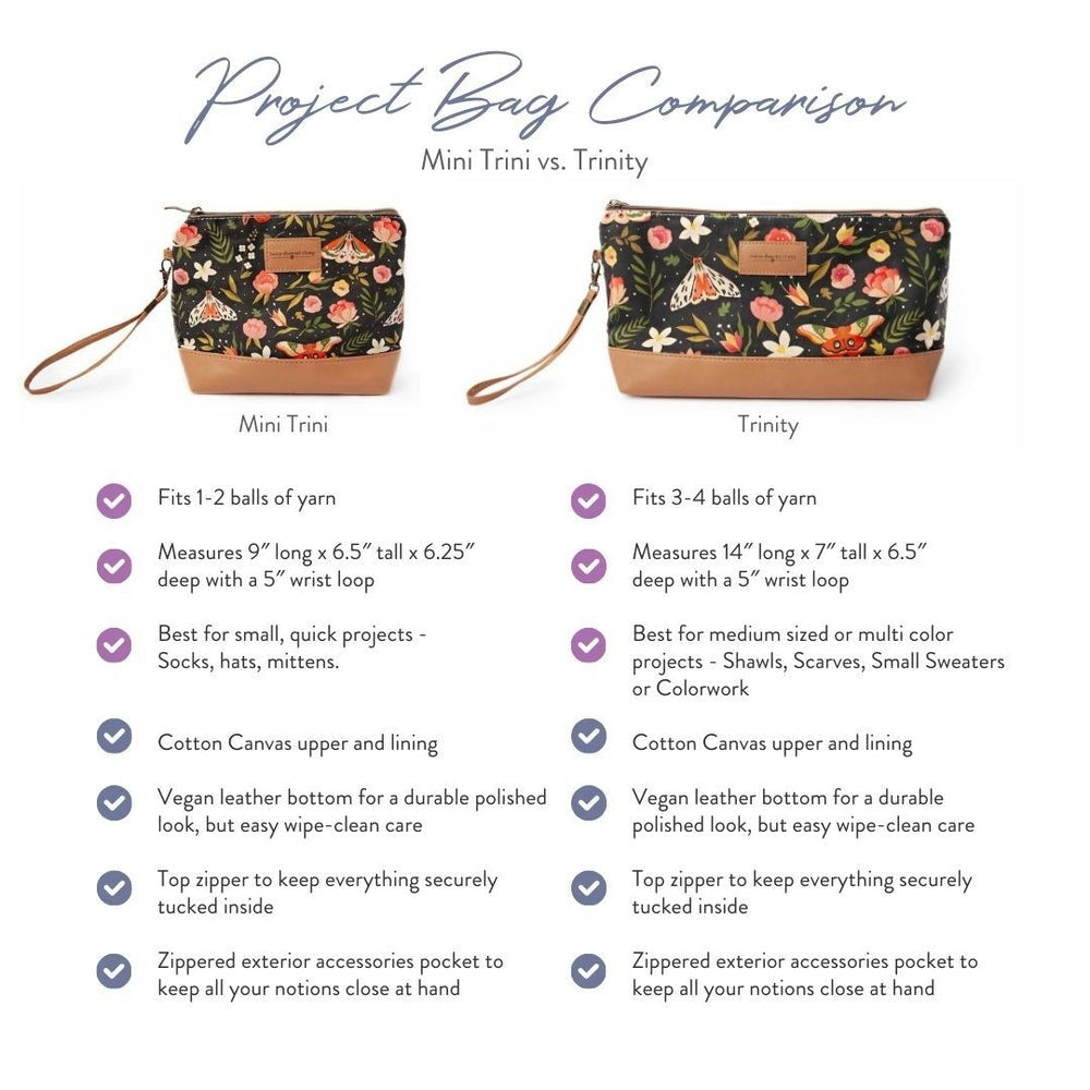 Twice Sheared Sheep Trinity Project Bag