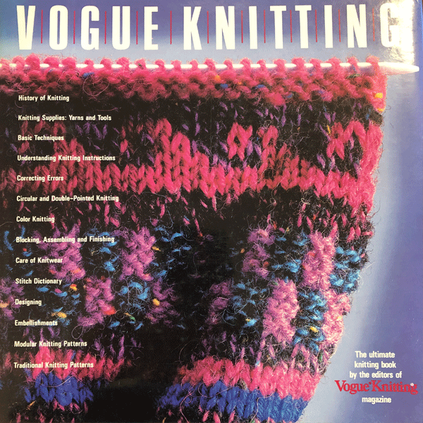 Vogue Knitting books