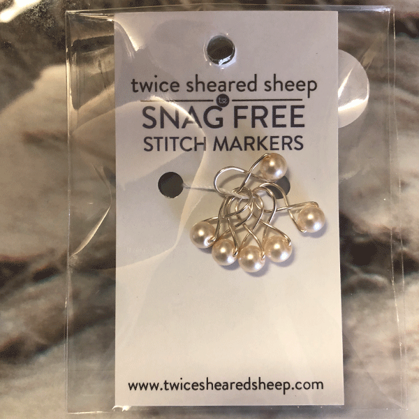 Twice Sheared Sheep Snag Free Infinity Stitch Markers