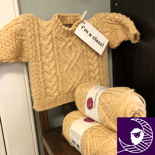 Cuddly Cables Pullover Class
