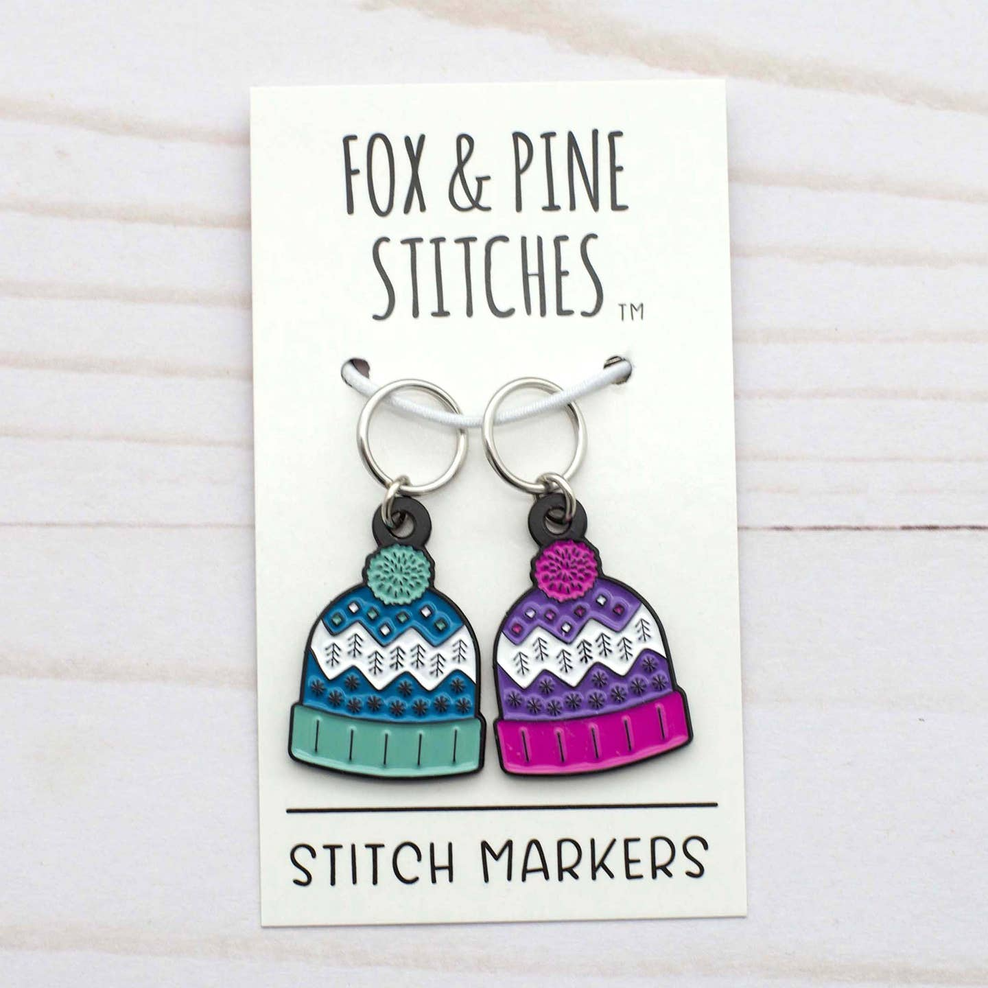 Fox & Pine Knit Stitch Markers