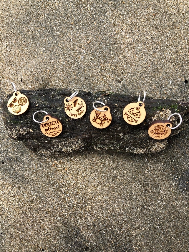 Vacation Stitch Markers