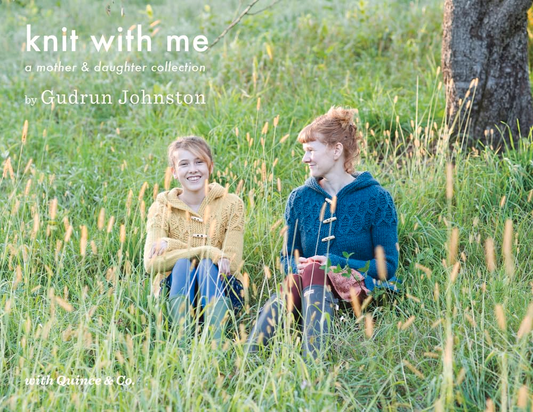 Knit With Me: A Mother and Daughter Collection by Gudrun Johnston