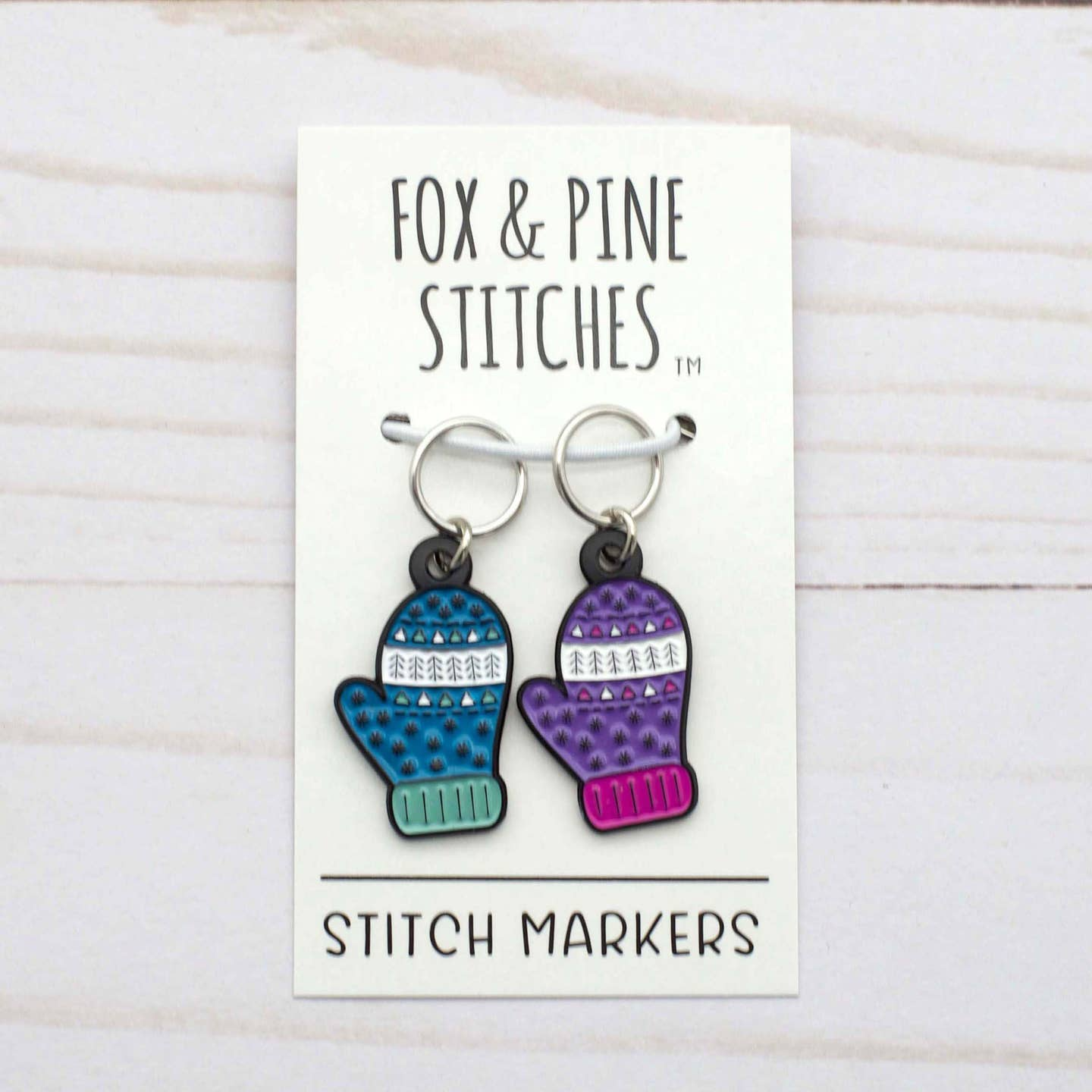 Fox & Pine Knit Stitch Markers