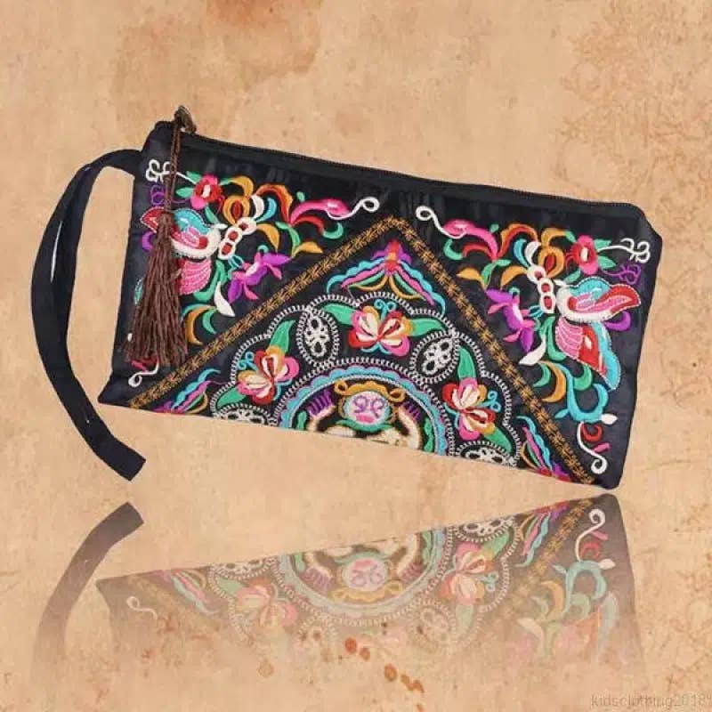 Embroidered Notions Bags