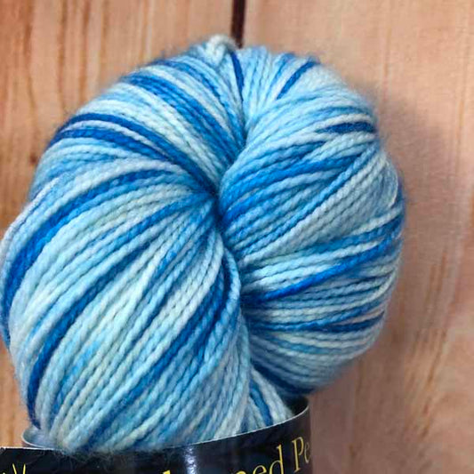 Unplanned Peacock Twisty Sock