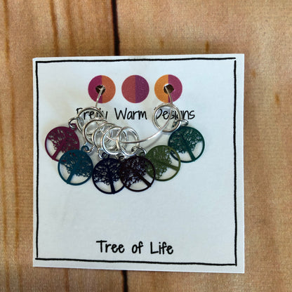 Pretty Warm Stitch Markers