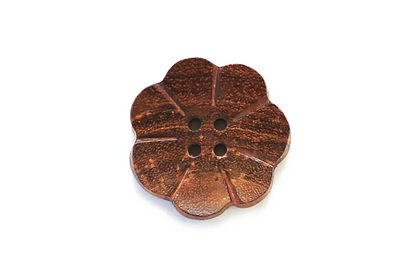 Togl Brown Dark Wood Flower Round