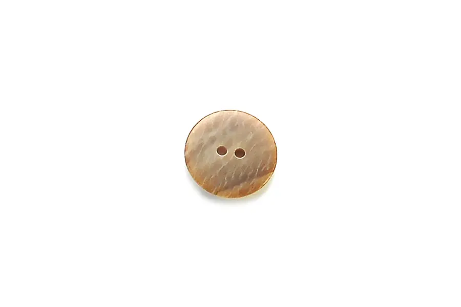 Buttons Brushed Flat Round