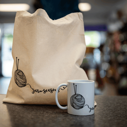 Yarn Seasons Tote and Mug