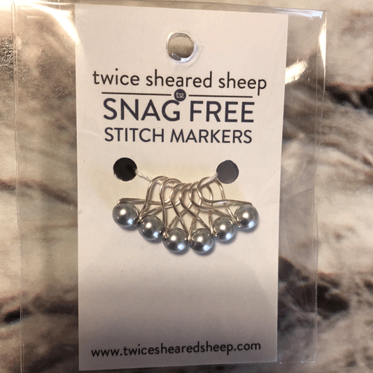 Twice Sheared Sheep Snag Free Stitch Markers