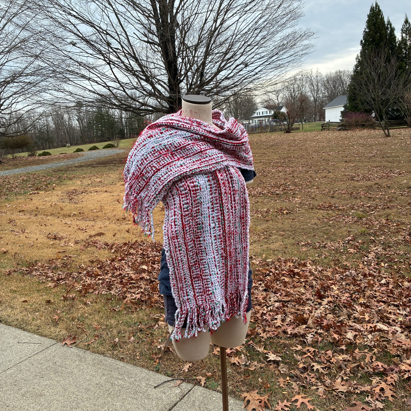 Sample - Christmas Scarf