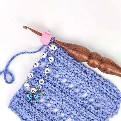 Twice Sheared Sheep Cable Locks - Circular Needle Cord Stops