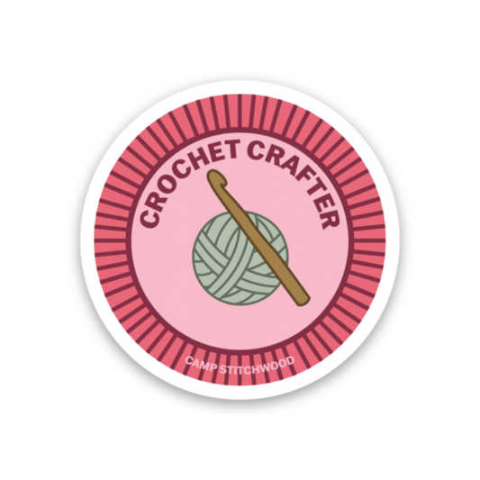 Camp Stitchwood Merit Badge Stickers