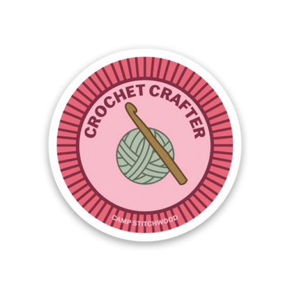 Camp Stitchwood Merit Badge Stickers