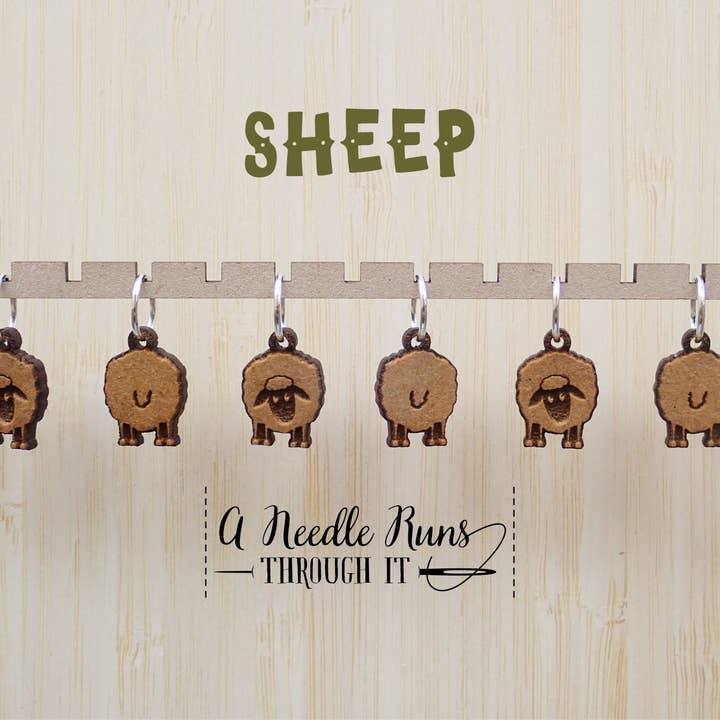 Stitch Markers from A Needle Runs Through It