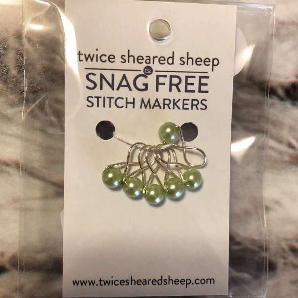 Twice Sheared Sheep Snag Free Infinity Stitch Markers