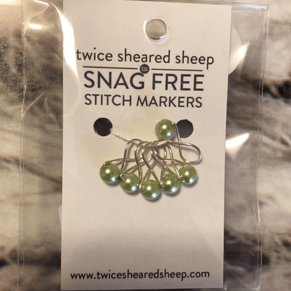 Twice Sheared Sheep Snag Free Infinity Stitch Markers