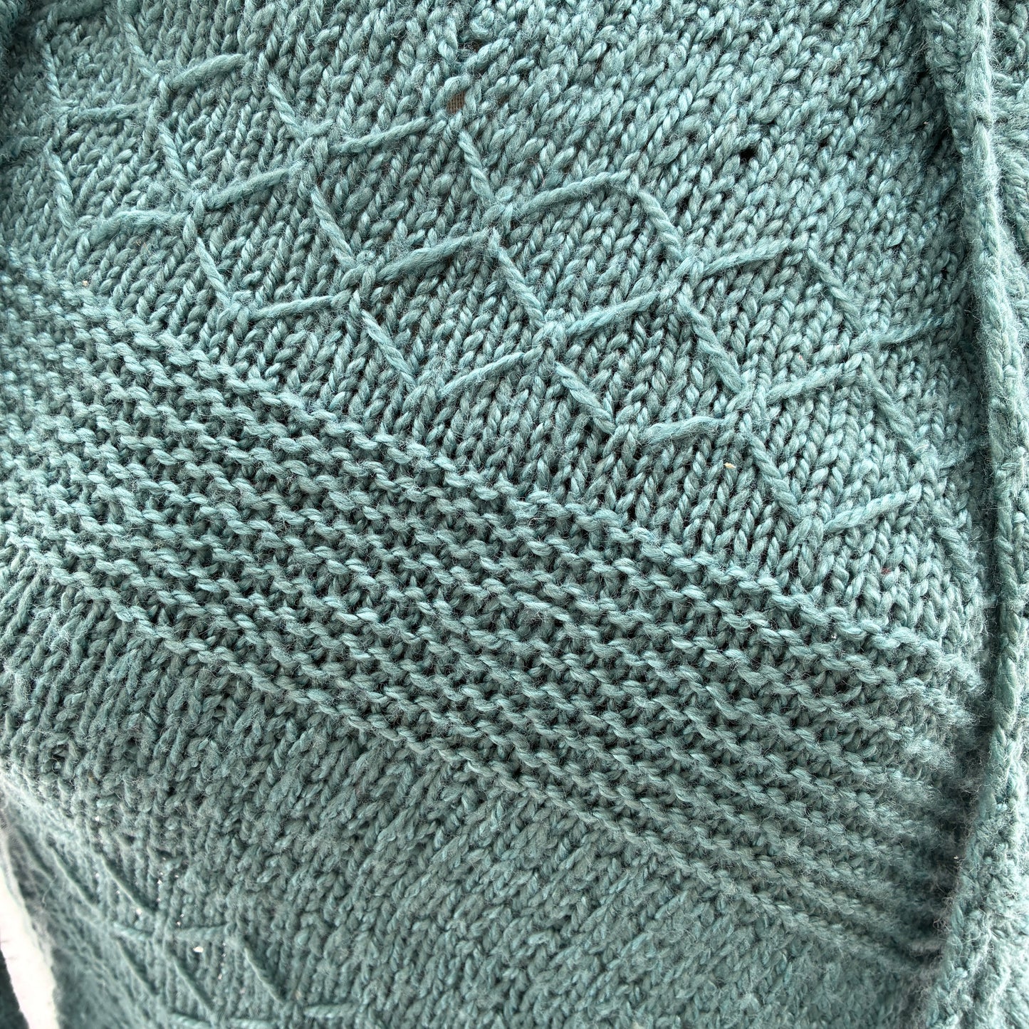 Sample - Light Teal Shawl