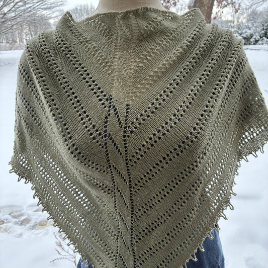 Sample - Sage Shawlette