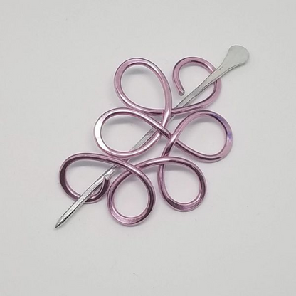 Silver Siren Shawl Pins