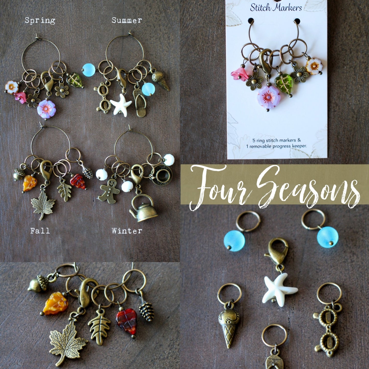 NNK Stitch Marker Sets