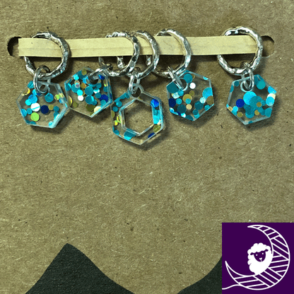 Twin Mountain Stitch Markers Closed Ring