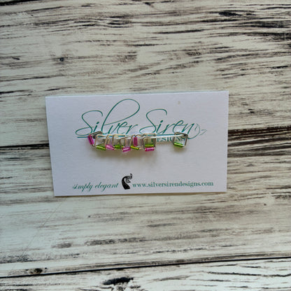 Silver Siren Stitch Markers