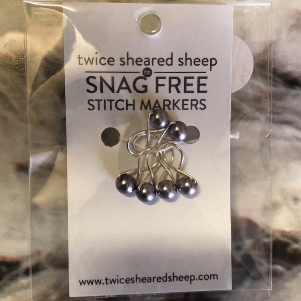 Twice Sheared Sheep Snag Free Infinity Stitch Markers