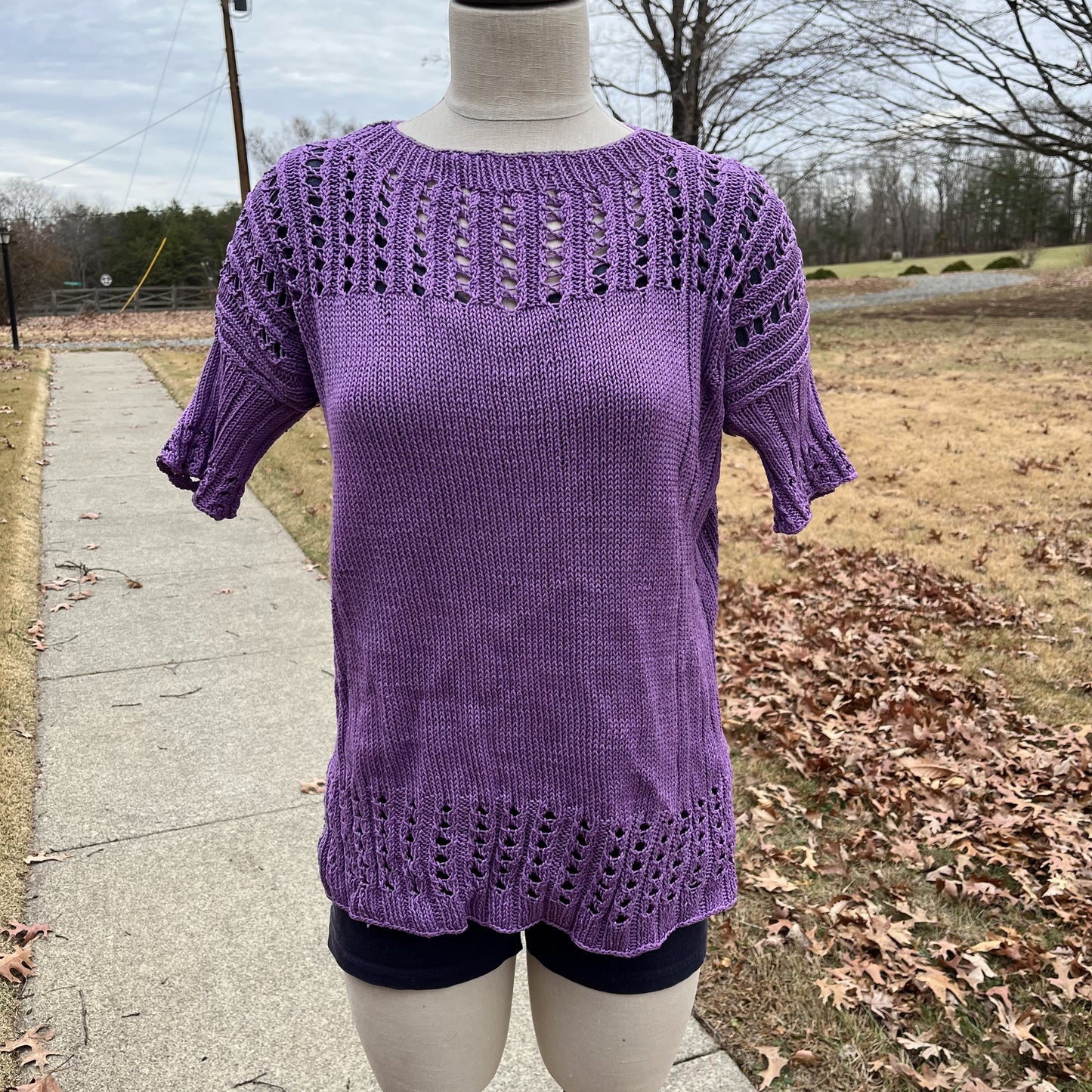 Sample - Purple Top