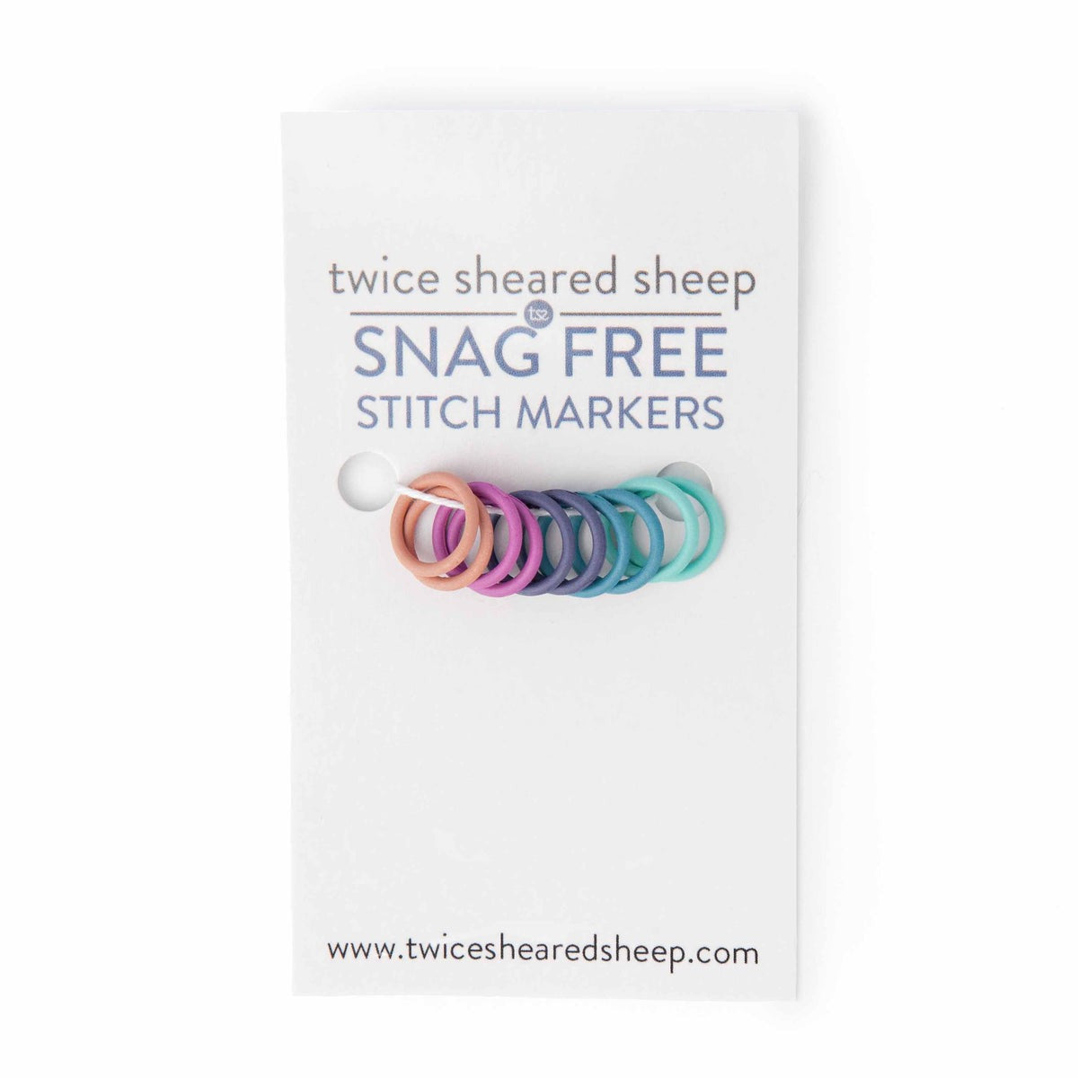 Twice Sheared Sheep Ring Stitch Markers