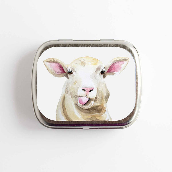 Twice Sheared Sheep Stitch Marker Storage Tins
