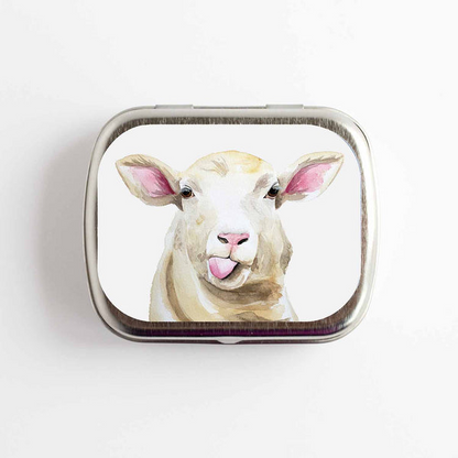 Twice Sheared Sheep Stitch Marker Storage Tins